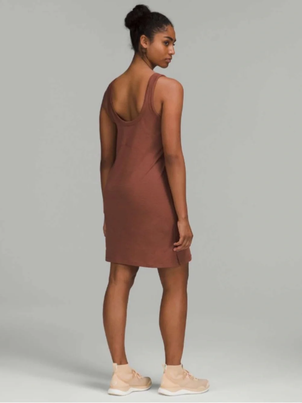 Lululemon Classic-Fit Cotton-Blend Scoop Dress